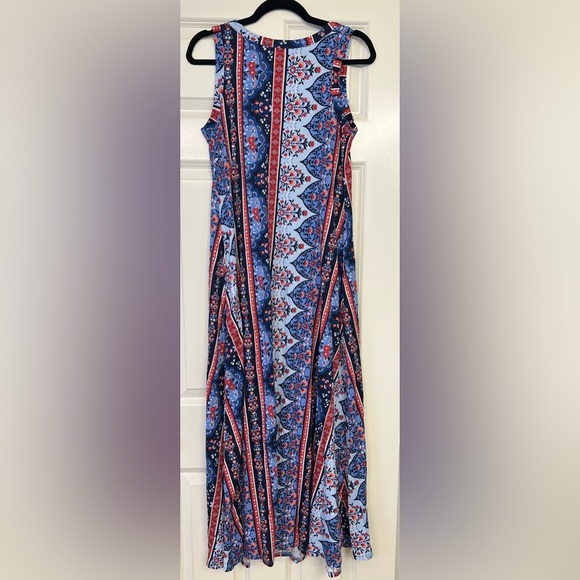 Soft Surroundings Santorini Sleeveless Tank Maxi Dress Size Small - Picture 3 of 8